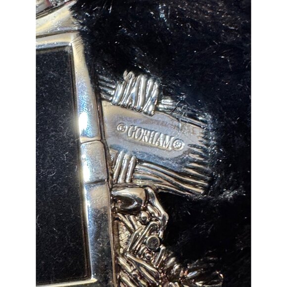 Gorham Silver Plated Christmas Ornaments Set Of 4 With Red Ribbons - Picture 8 of 10